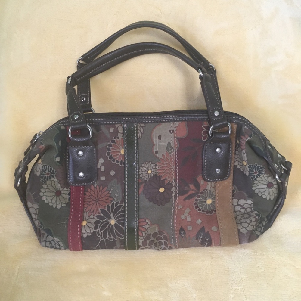 Relic floral purse